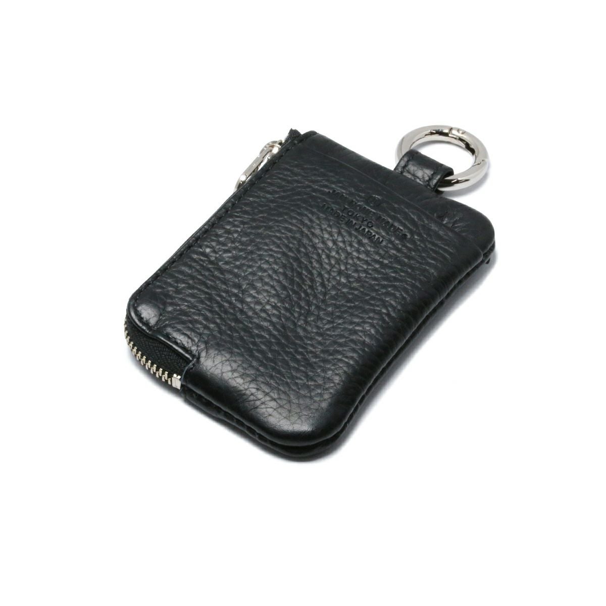 手ぶらL字ZIPポーチ/フラグメントケース スコッチガードレザー