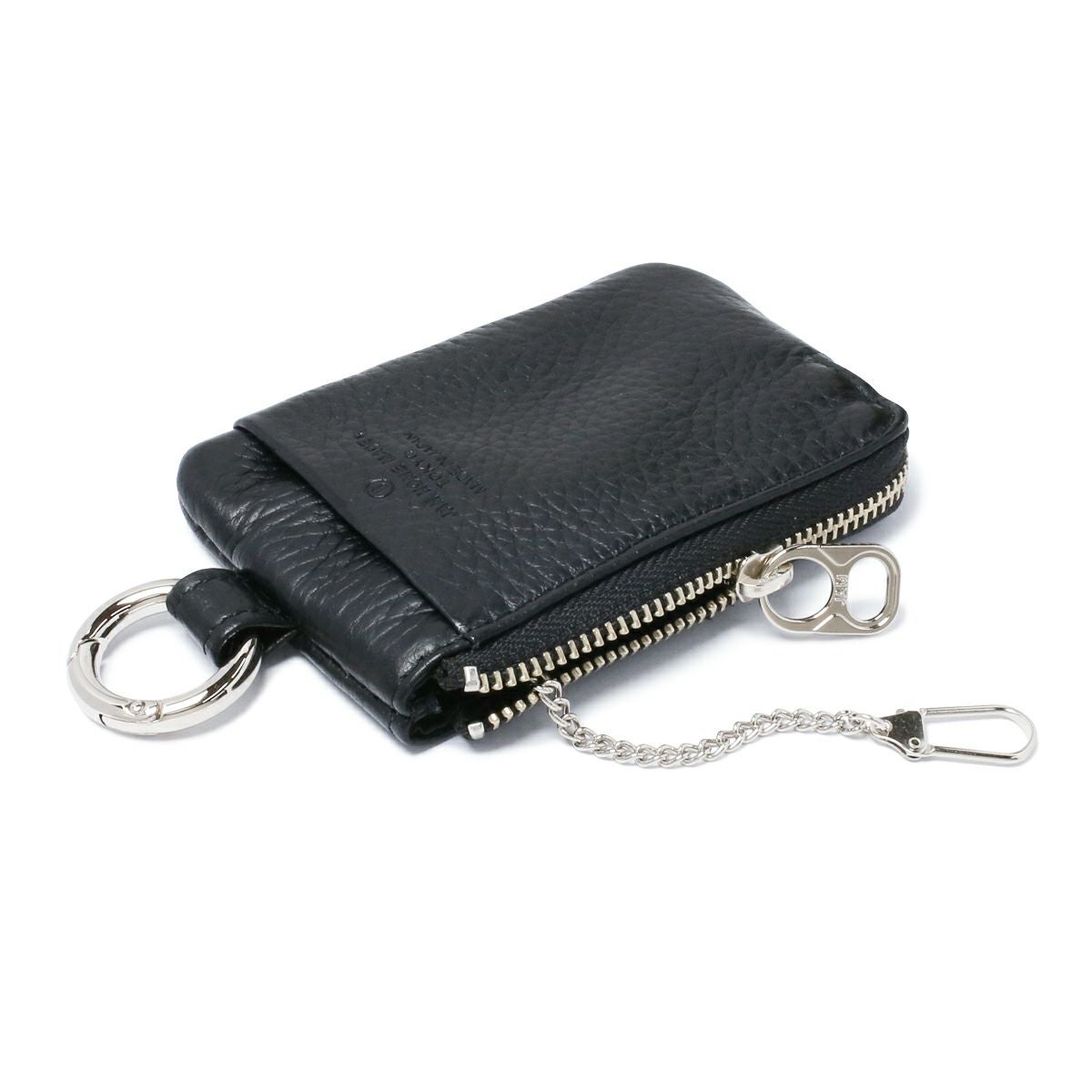 手ぶらL字ZIPポーチ/フラグメントケース スコッチガードレザー