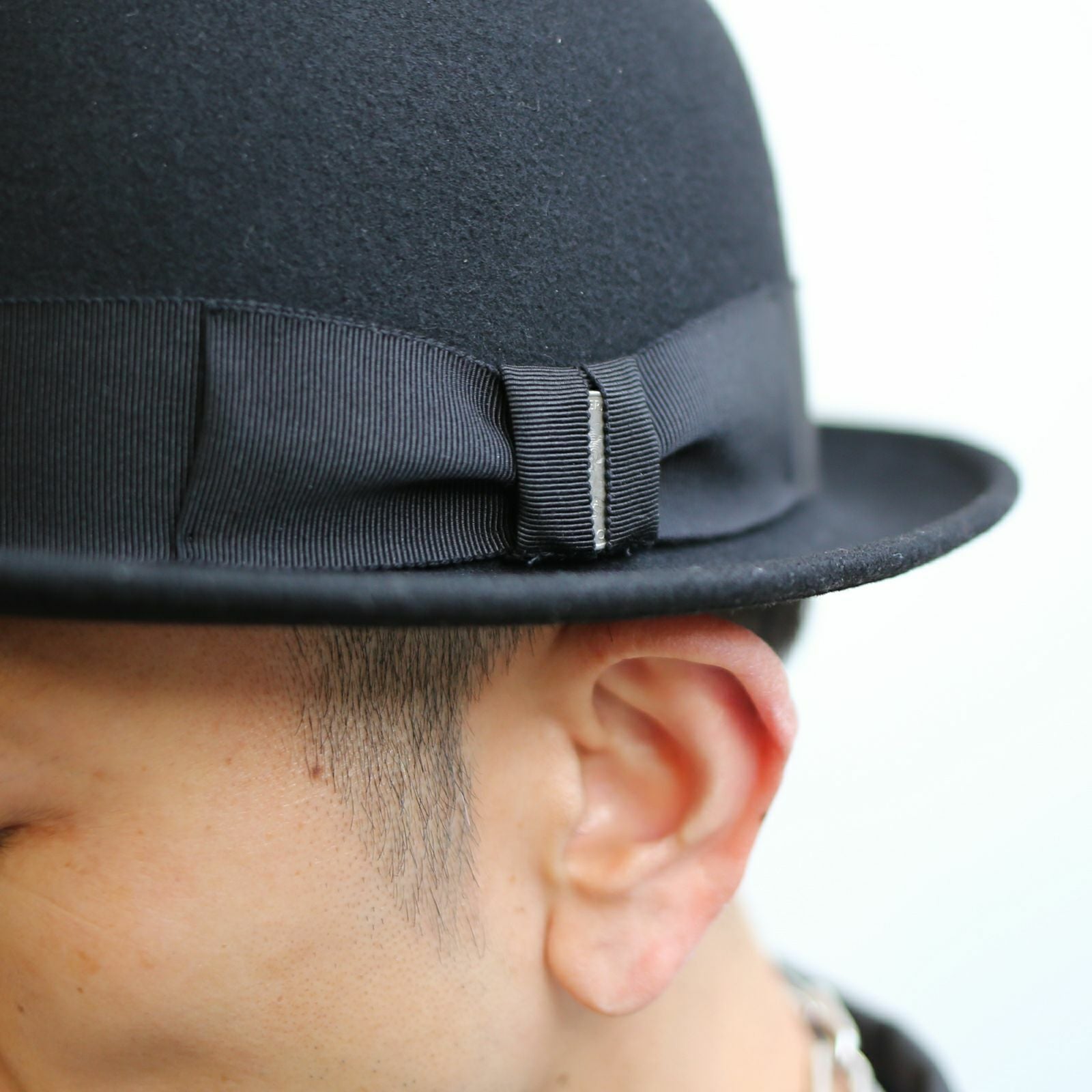 JC4CP14BK)CA4LA/カシラ クラッシャブルアイレットボーラーハット