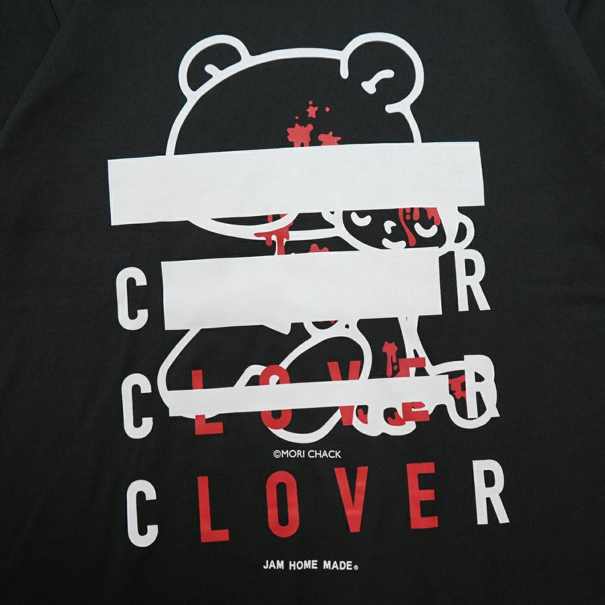 JGLM003B)×GLOOMY（グルーミー） CLOVER Tシャツ ブラック