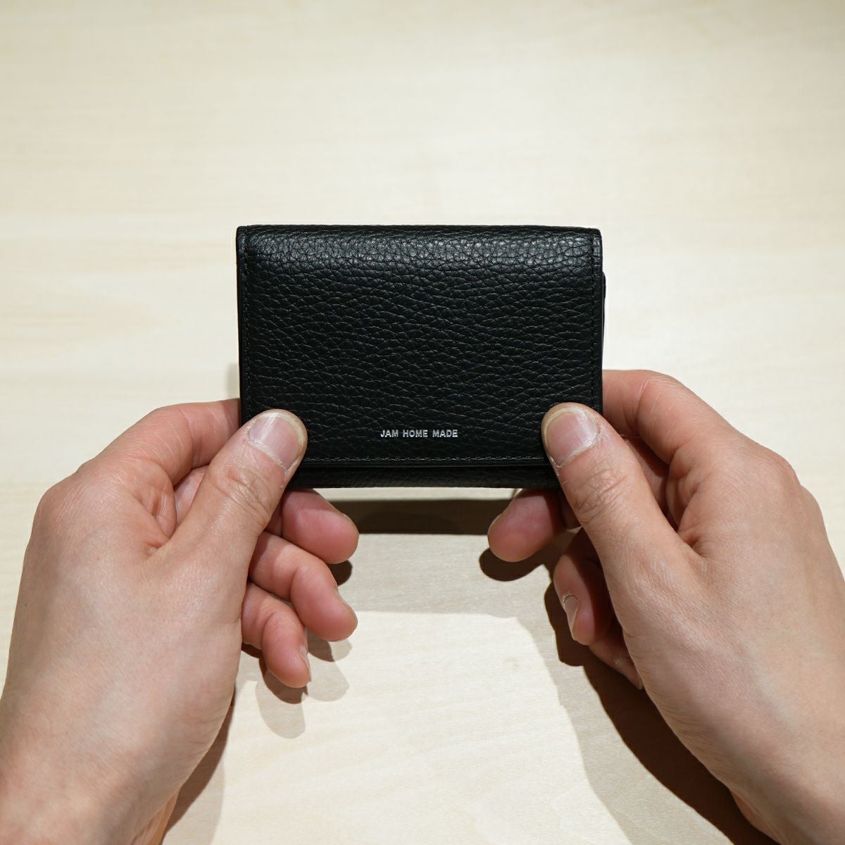 JNS1225)4NK trick mini 三つ折りウォレット キャッシュレス対応のお