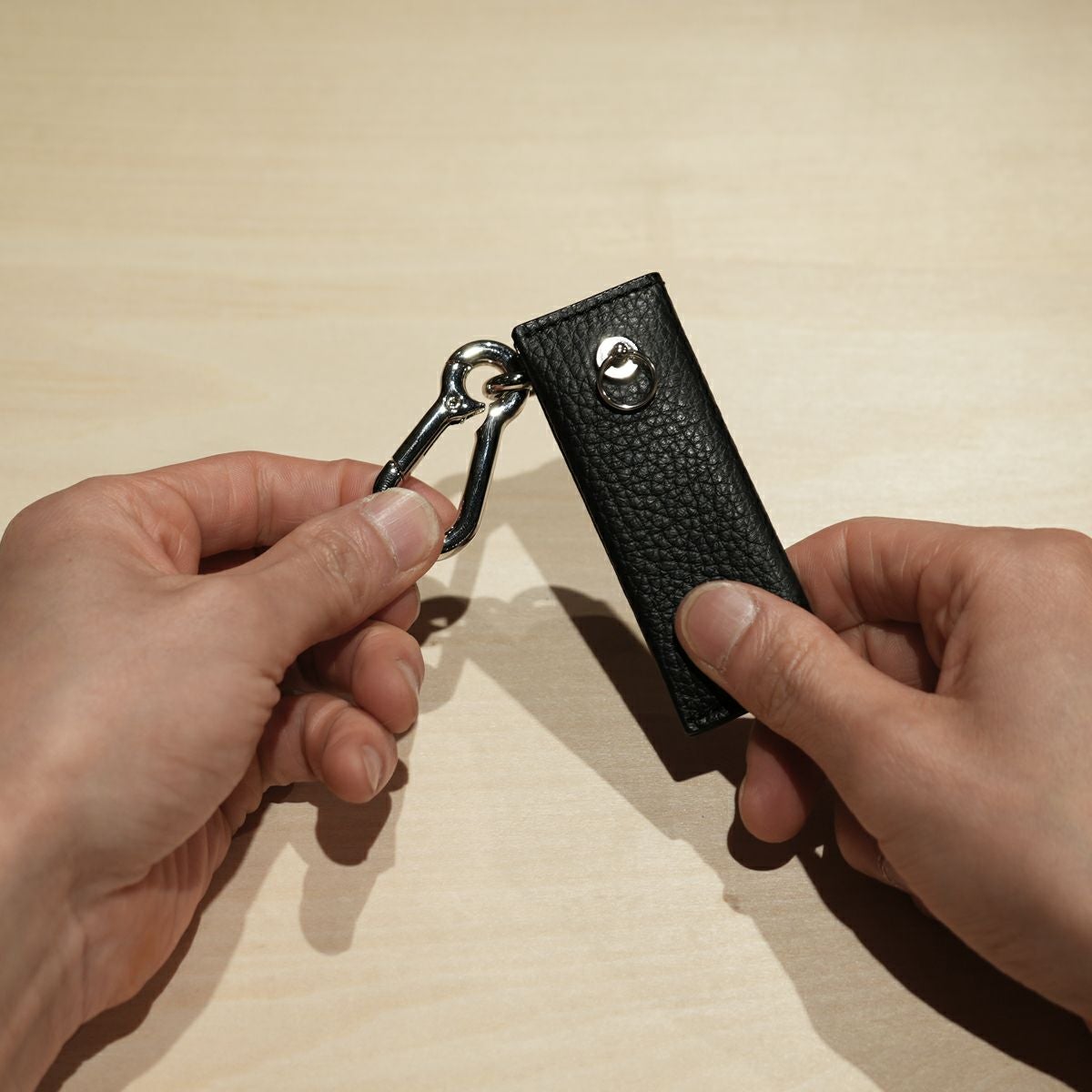 JNS1233)4NK trick mini キーウォレット キャッシュレス対応のお財布