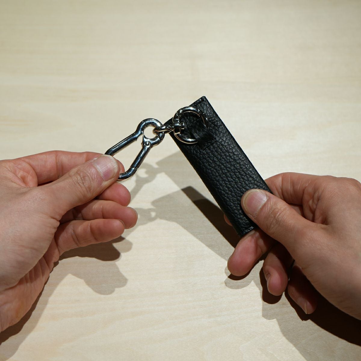 JNS1233)4NK trick mini キーウォレット キャッシュレス対応のお財布