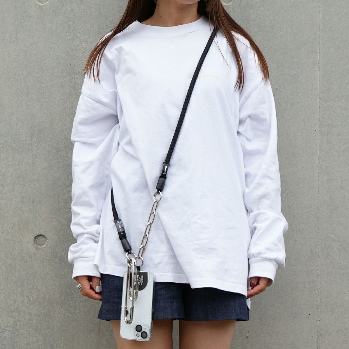 JNS1235)YOSEMITE - ヨセミテストラップ 4NK multi CORD CHAIN スマホ