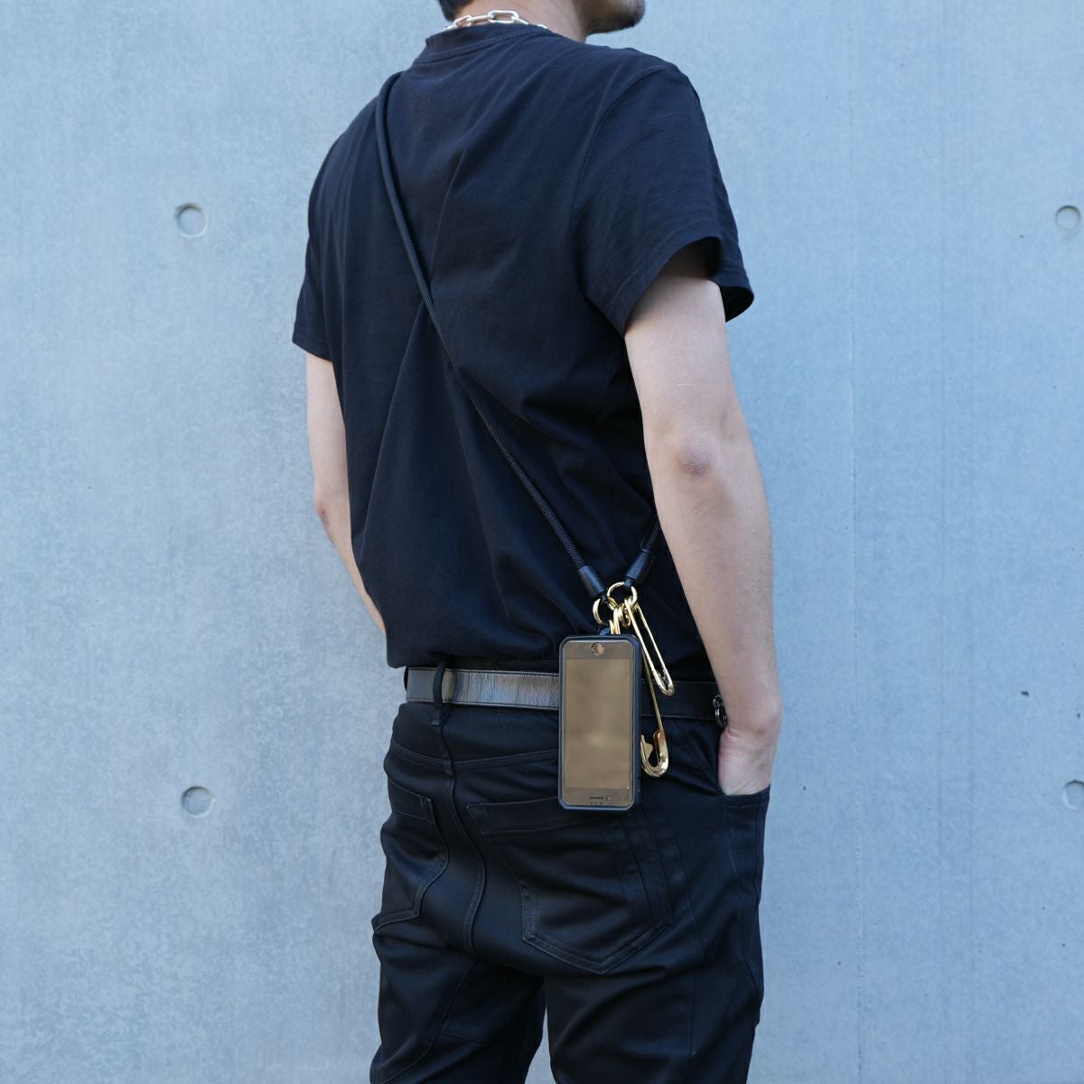 JNS1235)YOSEMITE - ヨセミテストラップ 4NK multi CORD CHAIN スマホ