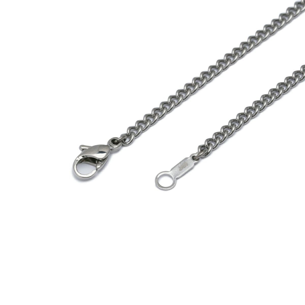 JNS1302)TI22 喜平チェーンネックレス (太) 50cm｜アクセサリー通販の