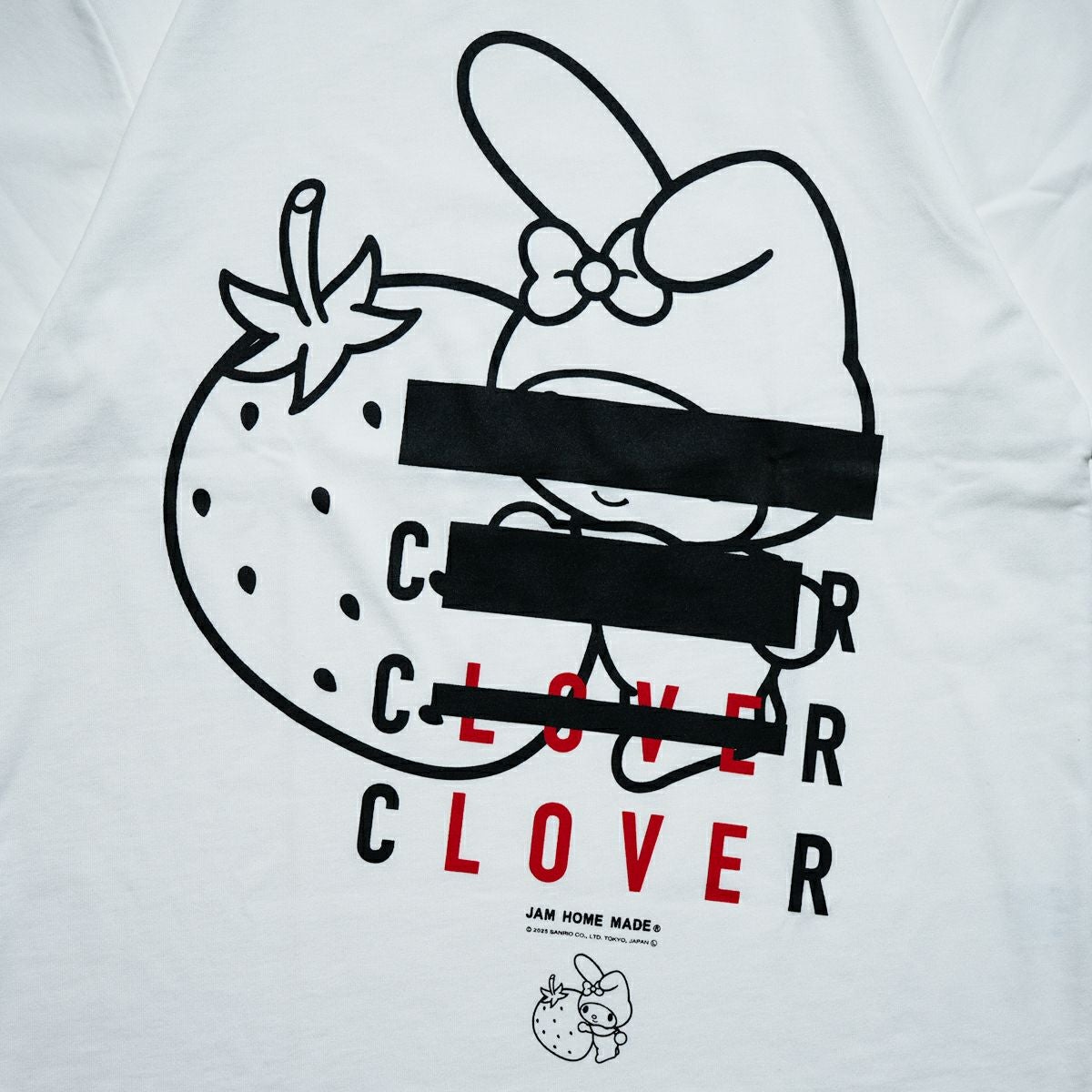 新品未開封！JAM  MADE マイメロディ CLOVER Tシャツ JSRO009W)マイメロディ CLOVER Tシャツ ホワイト｜アクセサリー通販の