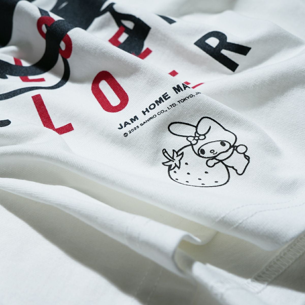 新品未開封！JAM  MADE マイメロディ CLOVER Tシャツ JSRO009W)マイメロディ CLOVER Tシャツ ホワイト｜アクセサリー通販の