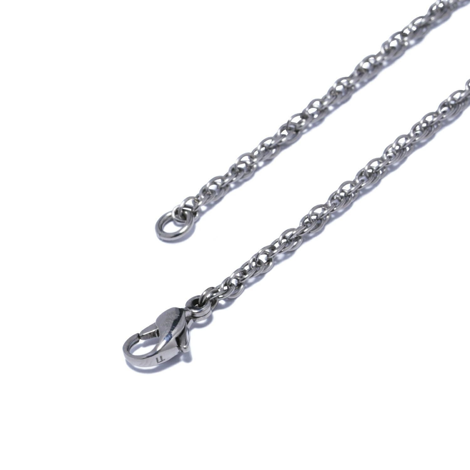 JAM  MADE ロープノット ネックレス JNS1310)ロープチェーンネックレスM 三友その2 -チタン-｜アクセサリー