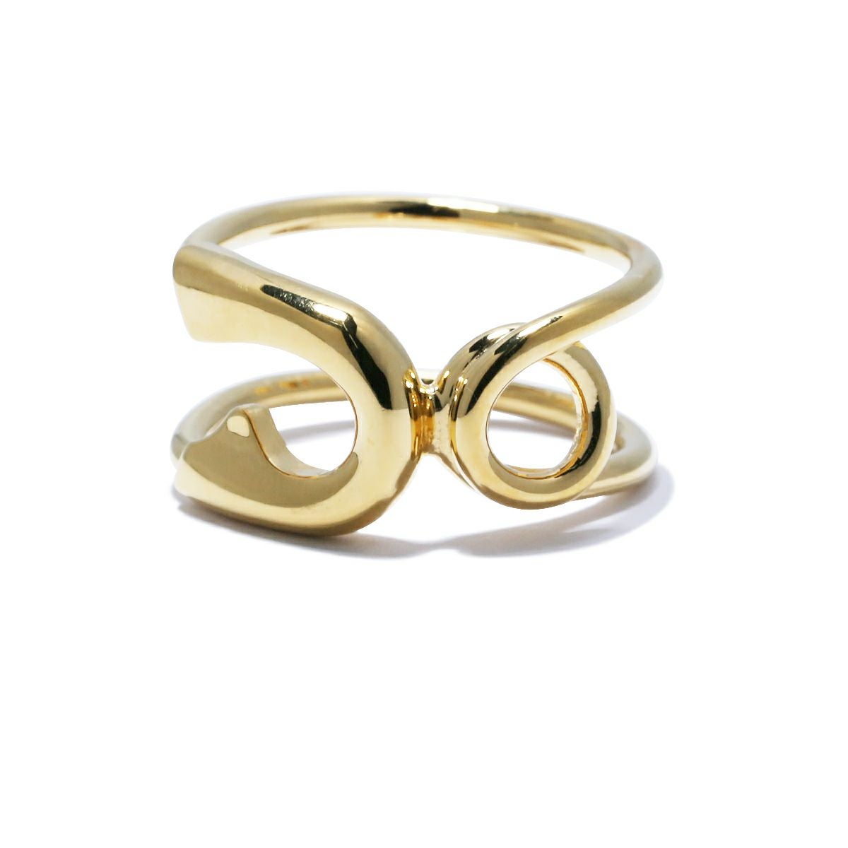 J-NS359-SV)安全ピンリングM ゴールド/指輪｜アクセサリー通販のジャム