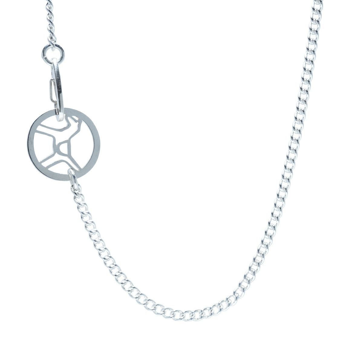 JNS1330)午（馬） マガタマ チェーンネックレス - The Zodiac sign for