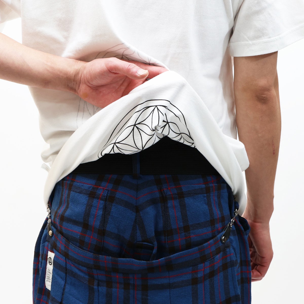 JPDWR09WH）パンクドランカーズ/PUNK DRUNKERS あいつポケット Tシャツ