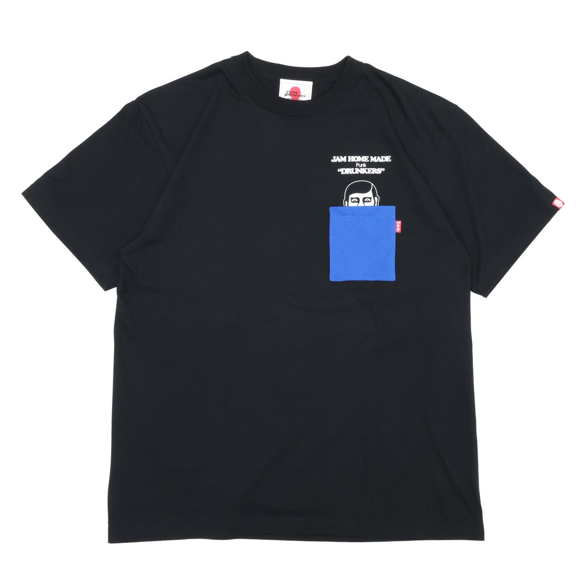 JPDWR09BK）パンクドランカーズ/PUNK DRUNKERS あいつポケット Tシャツ