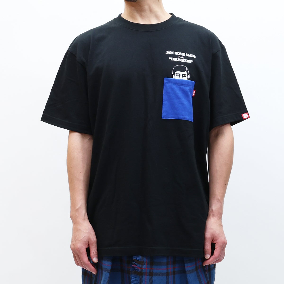 JPDWR09BK）パンクドランカーズ/PUNK DRUNKERS あいつポケット Tシャツ